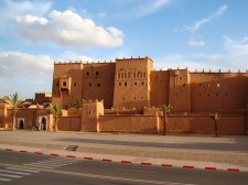 La kasbah de Taourirt à Ouarzazate