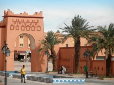 Une place de Ouarzazate