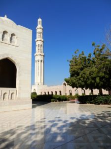 L'esplanade de la Grande Mosquée