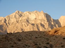 Les monts Hajar, au nord du pays