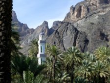 Mosquée dans un wadi